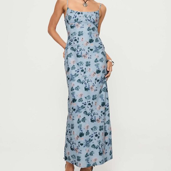 ravia maxi dress blue Princess Polly | Dresses | Ravia Maxi Dress Blue Floral